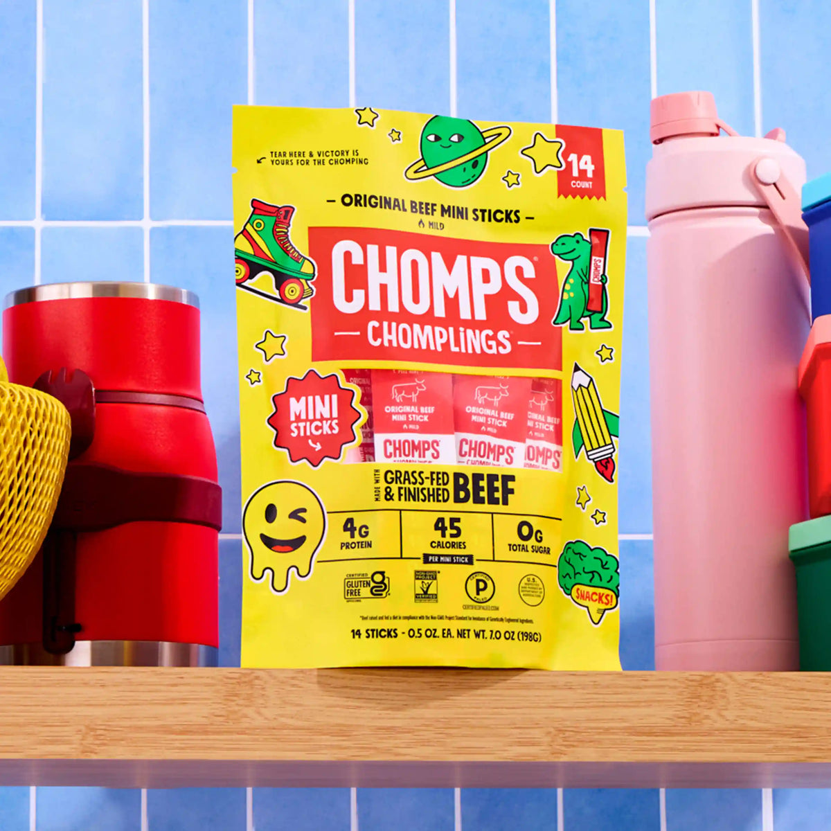 Original Beef Chomplings School Pack